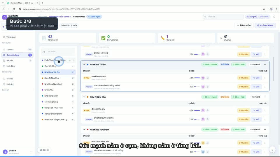 Màn hình trong video: Có bài đầu rồi, tiếp theo làm gì